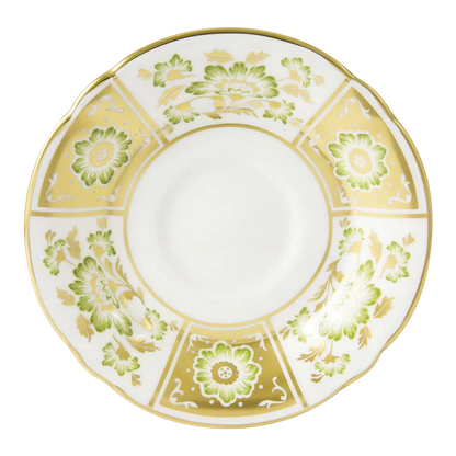 Derby Panel Green - Tea Cup & Saucer