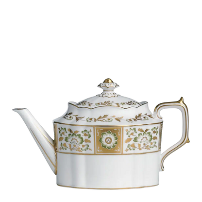 Derby Panel Green - Teapot