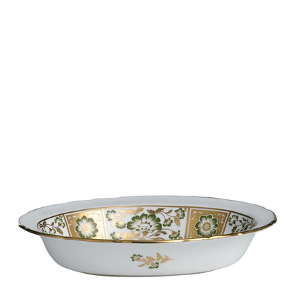 Derby Panel Green - Open Vegetable Bowl