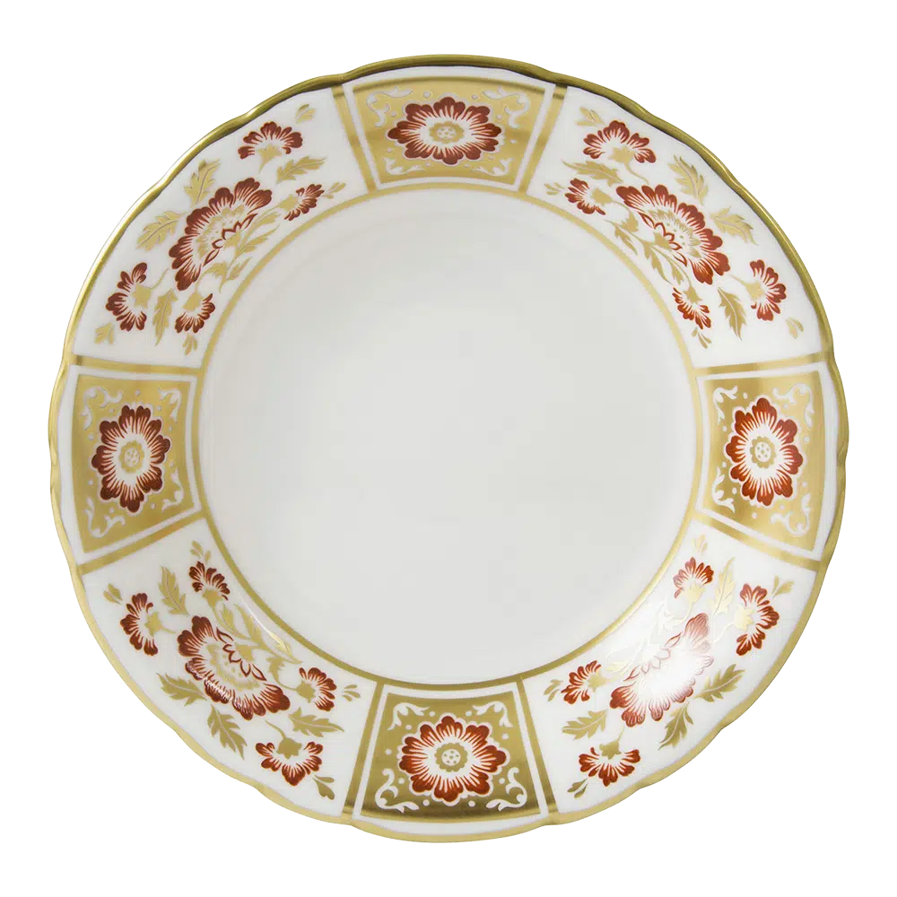 Derby Panel Red - Cereal Bowl