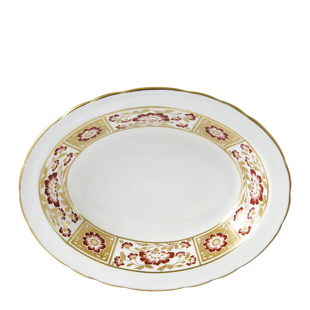 Derby Panel Red - Open Vegetable Platter