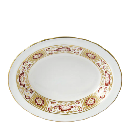 Derby Panel Red - Open Vegetable Platter