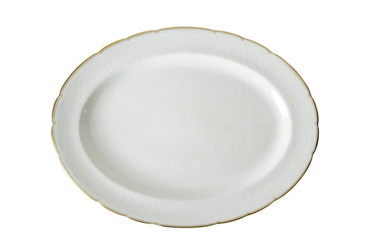Darley Abbey Gold - Oval Platter