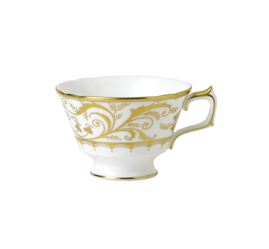 Darley Abbey White - Tea Cup & Saucer