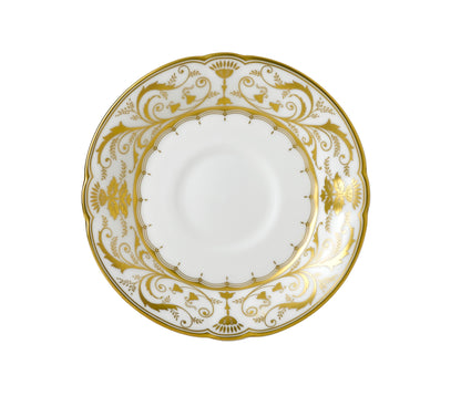 Darley Abbey White - Tea Cup & Saucer