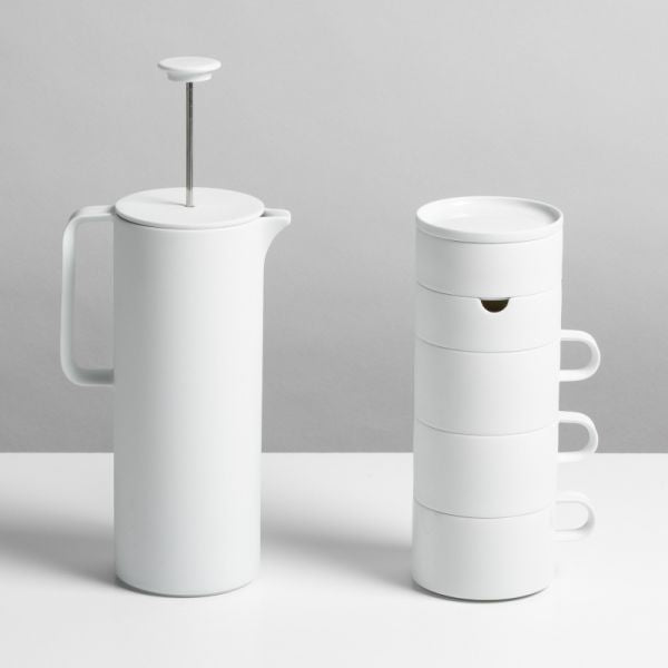 Datum Satin White Mug