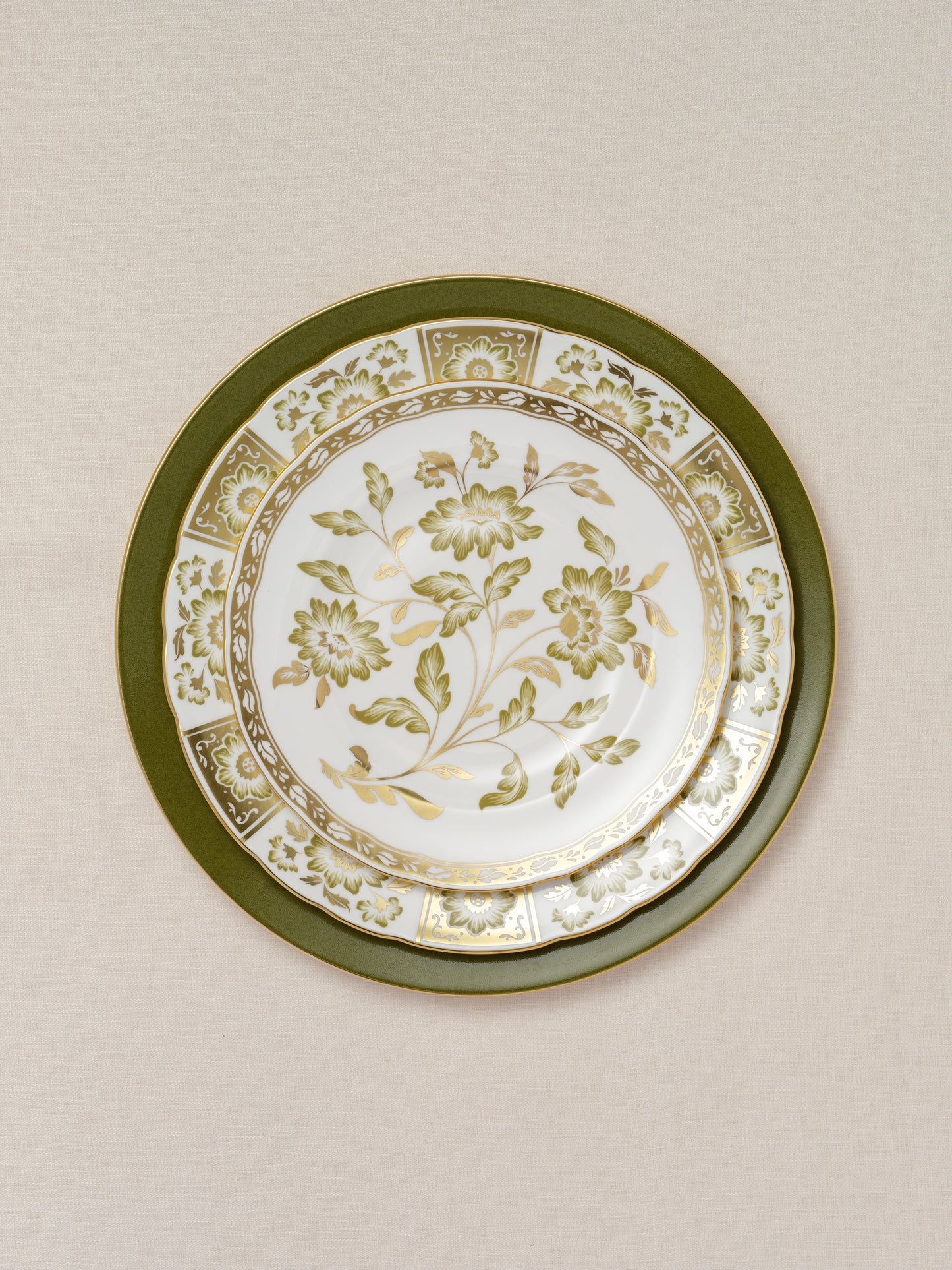 Imari Charger, Green