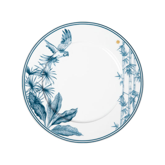 Paraíso Blue Dinner Plate, Cylindrical