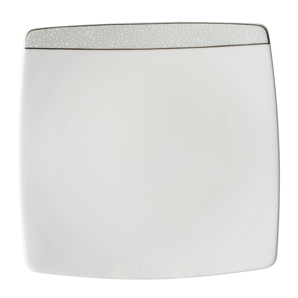 EFFERVESCE MEDIUM SQUARE PLATE
