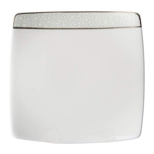 EFFERVESCE SMALL SQUARE PLATE