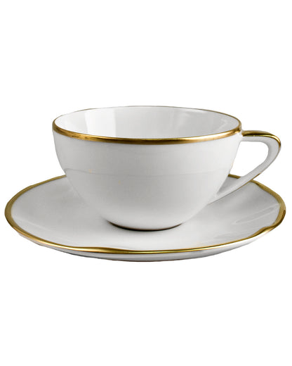 Simply Elegant Tea Cup & Saucer