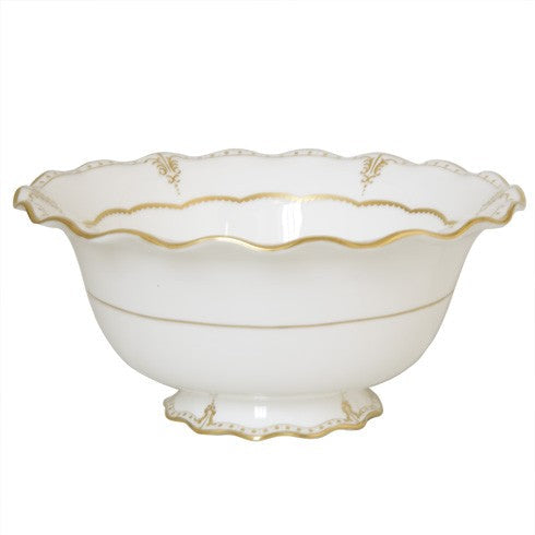 ELIZABETH GOLD SALAD BOWL