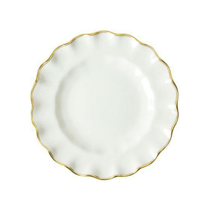 CHELSEA DUET FLUTED DESSERT PLATE