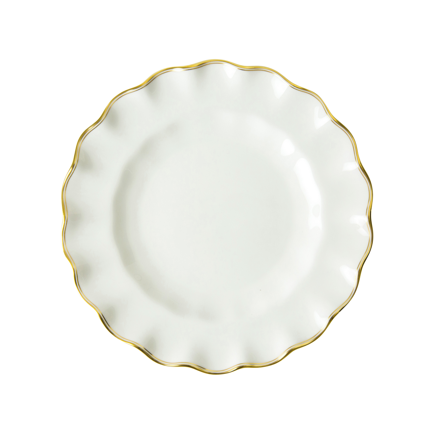 Chelsea Duet Fluted Dessert Plate