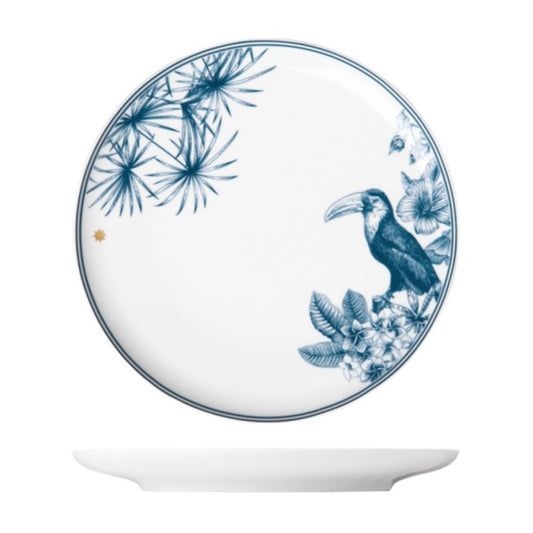 Paraíso Blue Dinner Plate, Coupe
