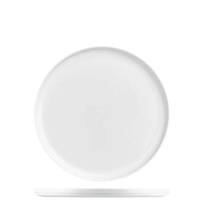 Datum White Appetizer Plate