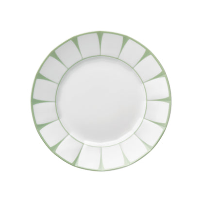 Grecque, Mint Green - Salad (Breakfast) Plate