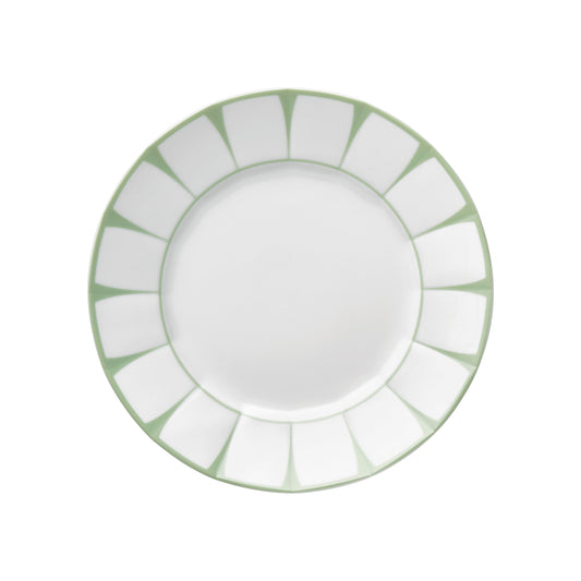 Grecque, Mint Green - Salad (Breakfast) Plate