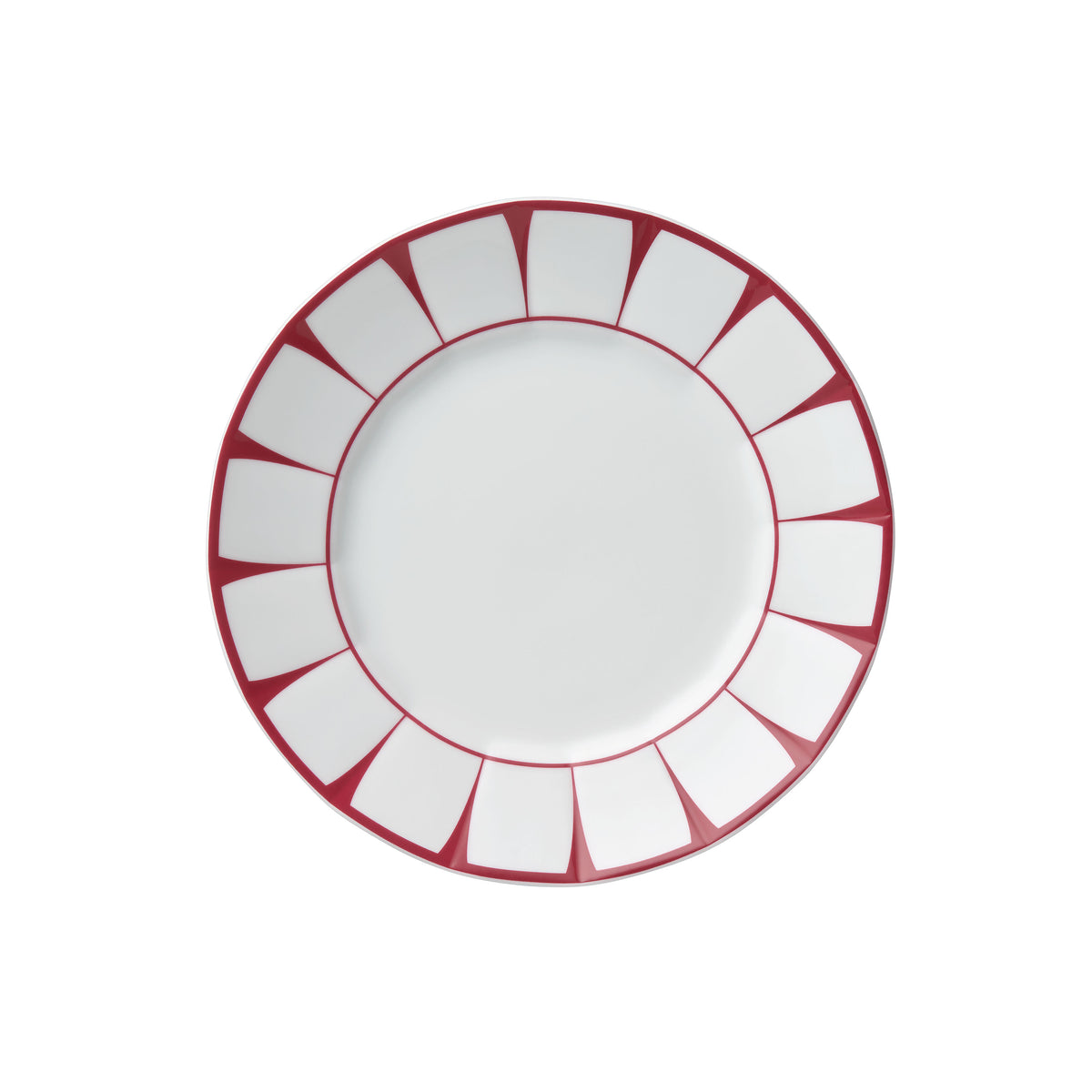 Grecque, Rouge Bordeaux - Salad/Breakfast Plate