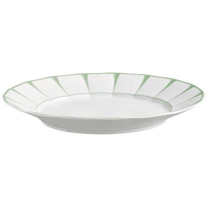 Grecque, Mint Green - Dinner Plate