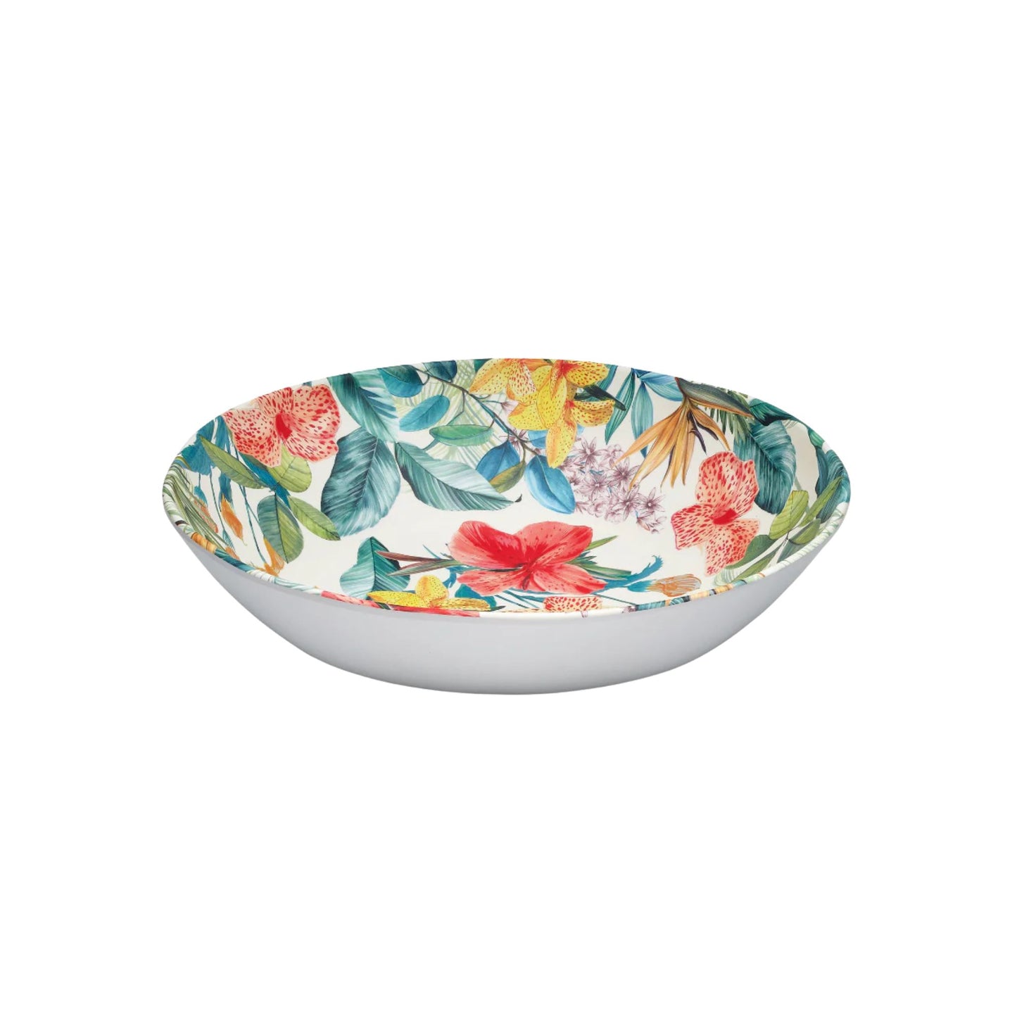 Garden Melamine Serving Bowl