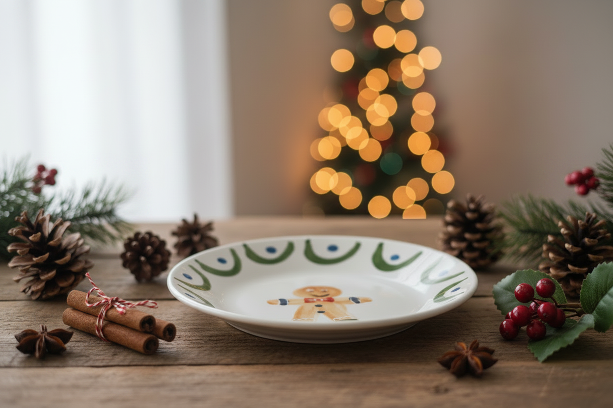 Gingerbread - Salad (Dessert) Plate