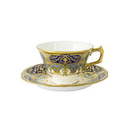 Heritage Cobalt & Dark Blue - Tea Cup & Saucer