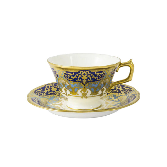 Heritage Cobalt & Dark Blue - Tea Cup & Saucer