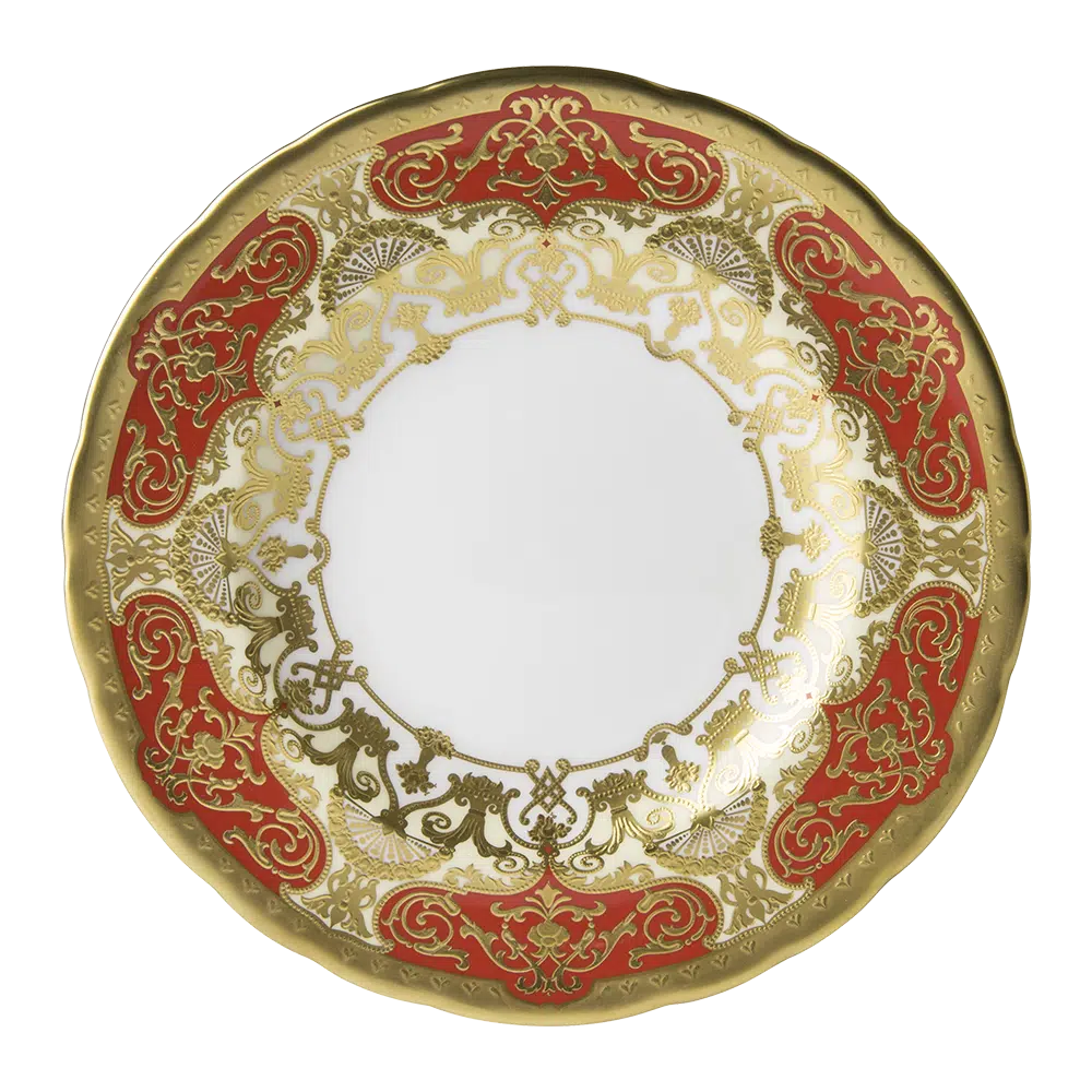 Heritage Red & Cream Bread & Butter Plate