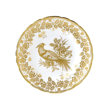 Aves Gold - Holiday Accent Plate