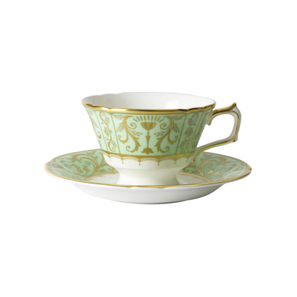 Harlequin Tea Cup & Saucer