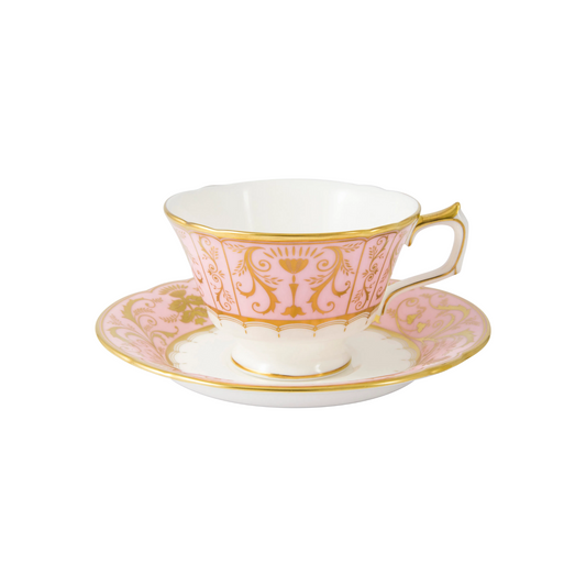 Harlequin Tea Cup & Saucer