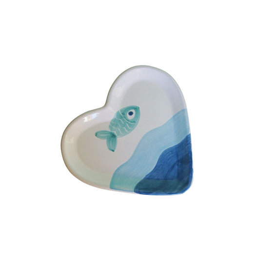 Capri - Heart Plate