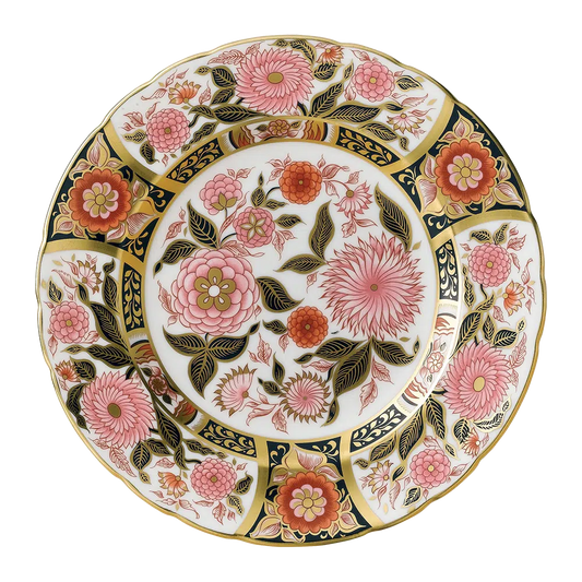 Imari Accent Plates - Pink Bouquet