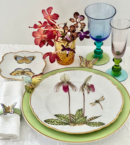 Orchid Dinner Plates