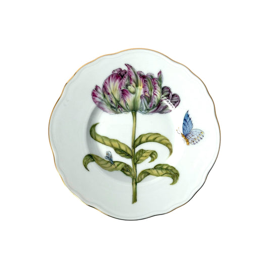 Rhapsody of Colors Hand Painted Bread & Butter Plates