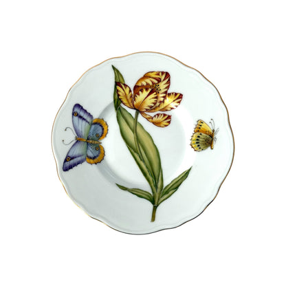 Rhapsody of Colors Hand Painted Bread & Butter Plates