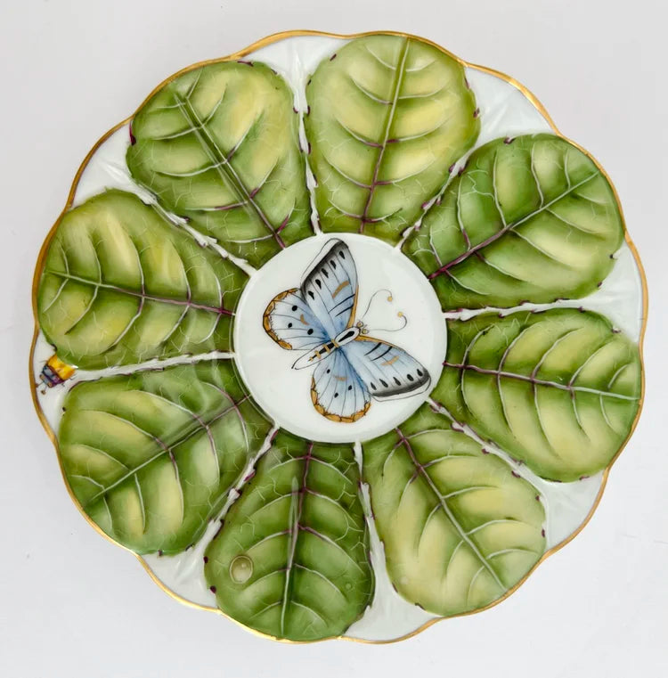 Butterfly & Flower Tea Cup & Saucers