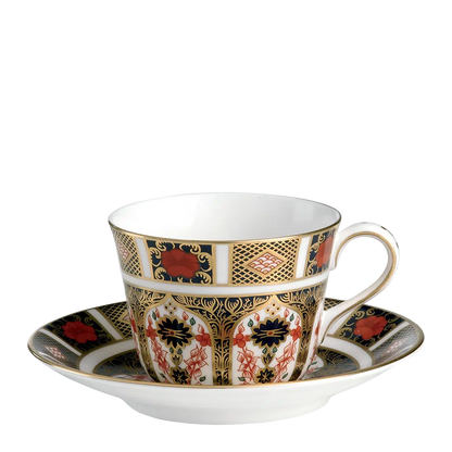 Old Imari Tea Cup & Saucer
