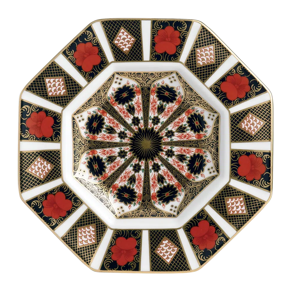 Old Imari Octagon Salad Plate