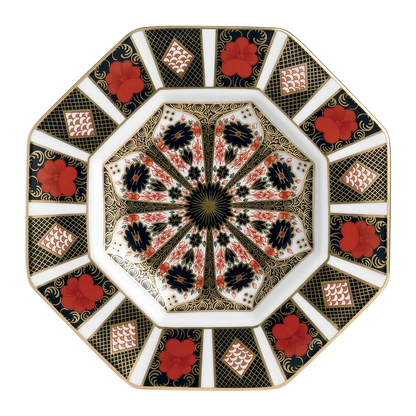 Old Imari Octagon Salad Plate