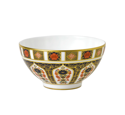 Old Imari Footed Rice Bowl