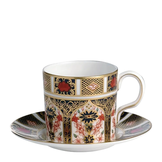 Old Imari Coffee Cup & Saucer