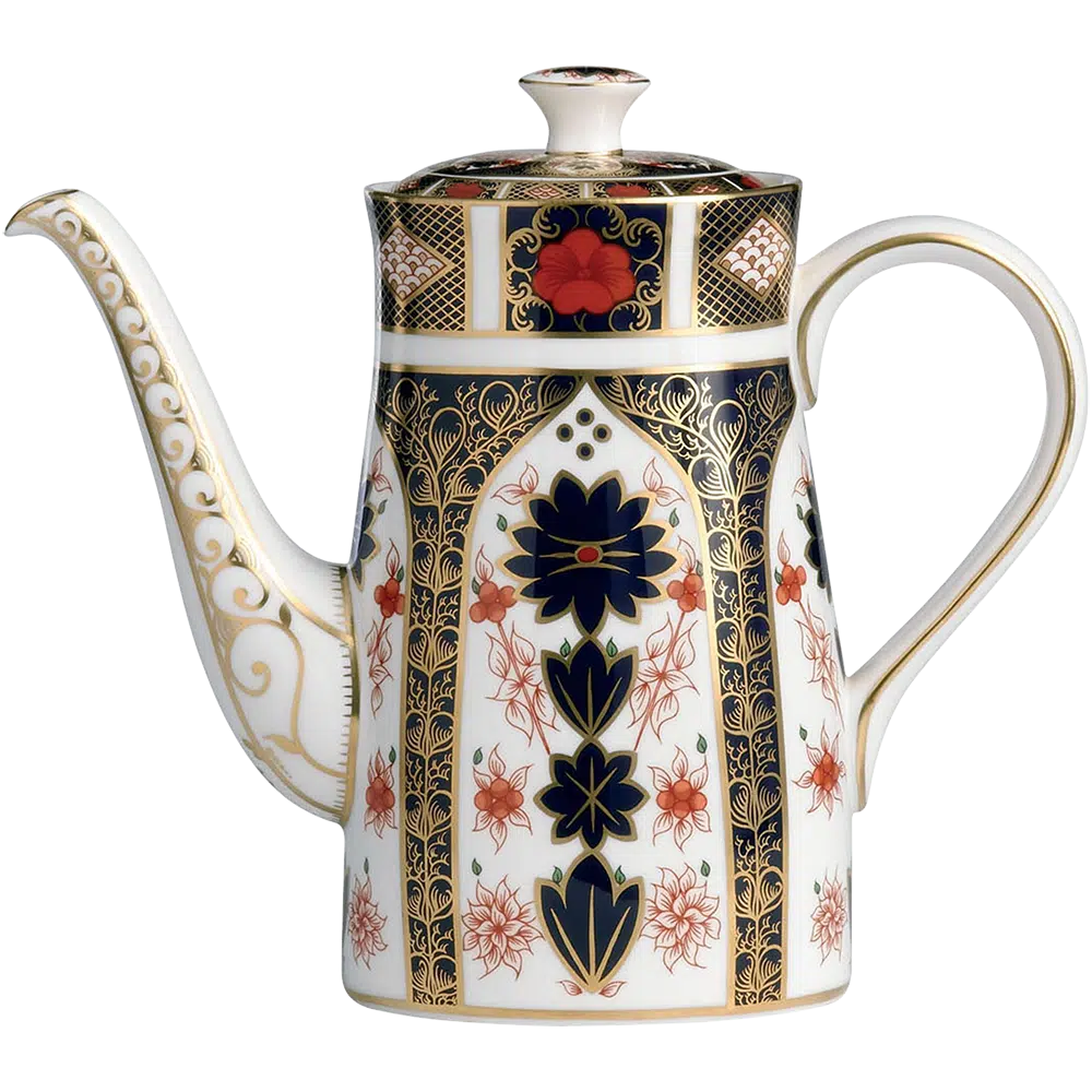 Old Imari Coffee Pot, Large