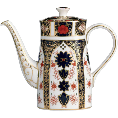 Old Imari Coffee Pot, Large