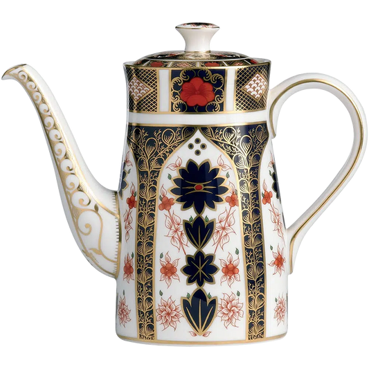Old Imari Coffee Pot, Large