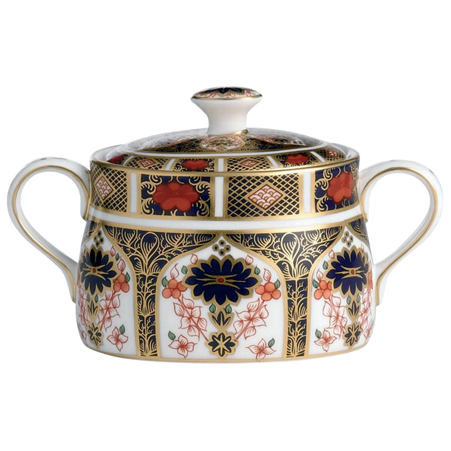 Old Imari Covered Sugar Bowl