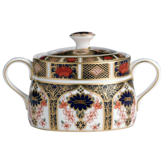 Old Imari Covered Sugar Bowl