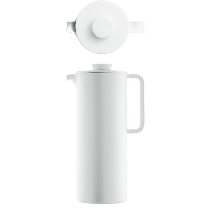 Datum Satin White French Press