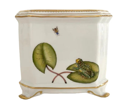 Hand Painted Square Cachepots